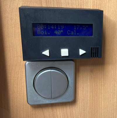 Termostato instalado
