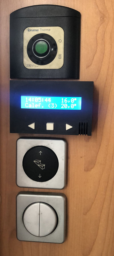 Termostato instalado